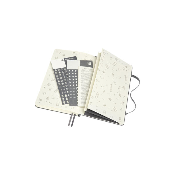 Passion Journal Film & TV, gr&aring;, Moleskine